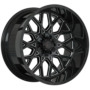 Forged Offroad – XR109 – Black – 22″x12″ -44mm – Summer Wheels – XR92202
